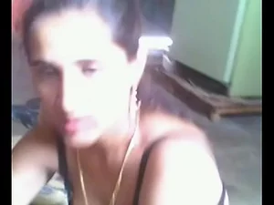 Sexy Pakistani girl strips and masturbates in a hot video.