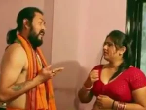 インドのカップルがビームでアナルセックスをする