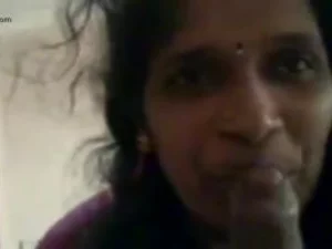 Naivedu aunty, an Indian cougar with expert skills, eagerly teaches a lucky young man the art of oral pleasure. Tamil's newest xxx.
