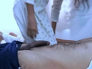 Desi couple gets wild in a high-definition bedroom romp.